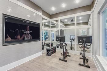 Yoga, trx and cycling studio